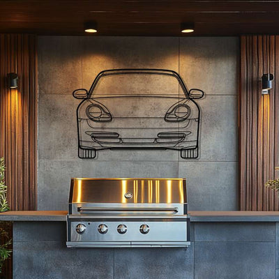 P Generation 5 Silhouette Metal Wall Art