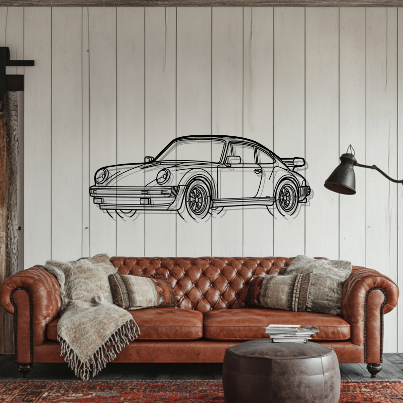 P Generation 2 Silhouette Metal Wall Art