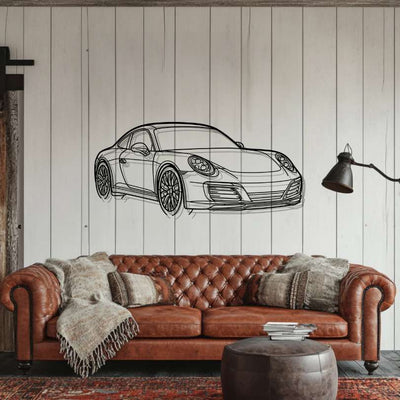 P Generation 7.2 Silhouette Metal Wall Art