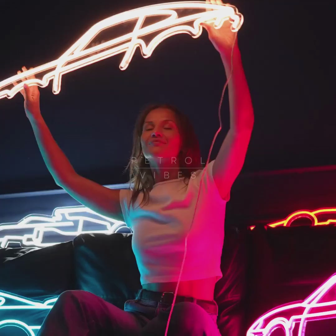 Charger RT 1970 Neon Silhouette