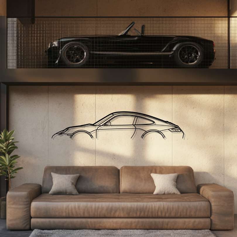 P Generation 6 Silhouette Metal Wall Art