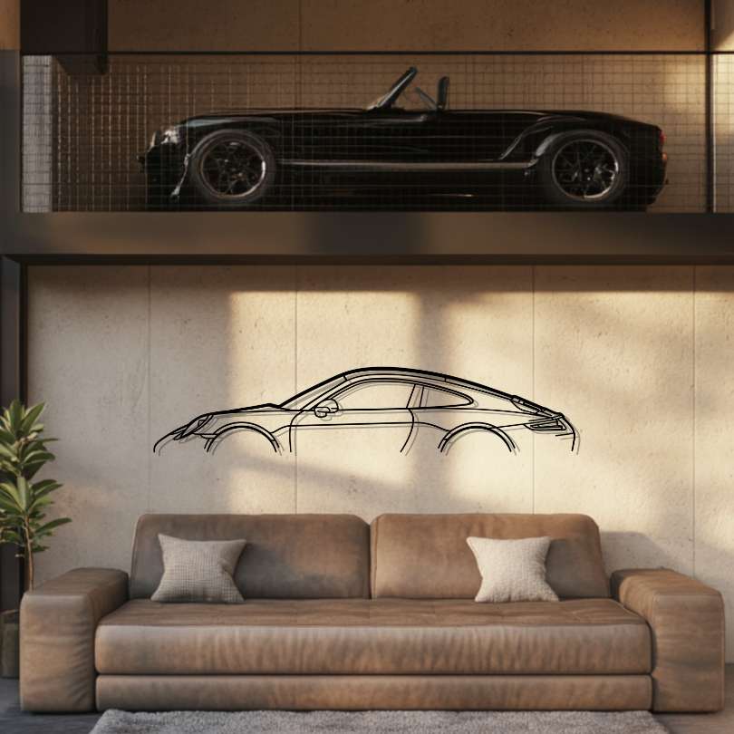 P Generation 7.2 Silhouette Metal Wall Art