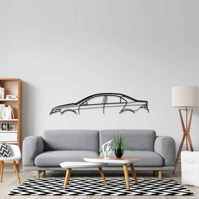 TSX 2008 Classic Silhouette Metal Wall Art