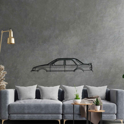 Sierra 1992 Classic Silhouette Metal Wall Art