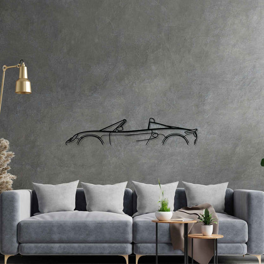 Elise S1 1997 Classic Silhouette Metal Wall Art – PetrolVibes