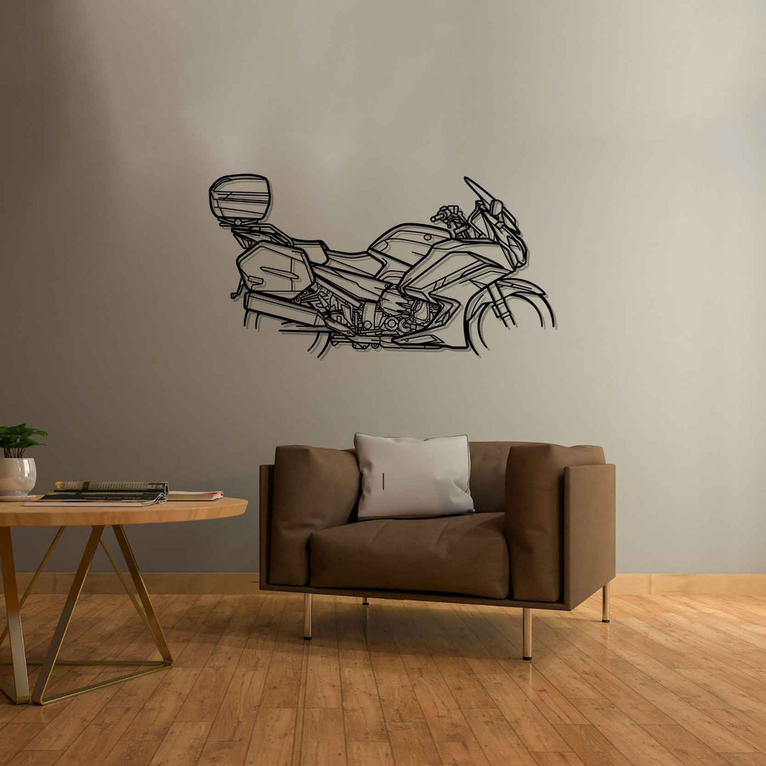 FJR 1300 Silhouette Metal Wall Art – PetrolVibes