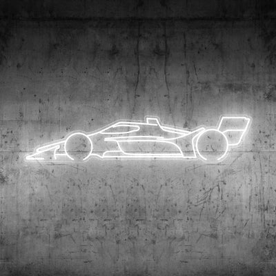 Indy Car 2022 Neon Silhouette