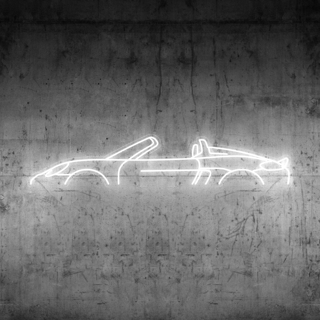 718 Spyder Neon Silhouette