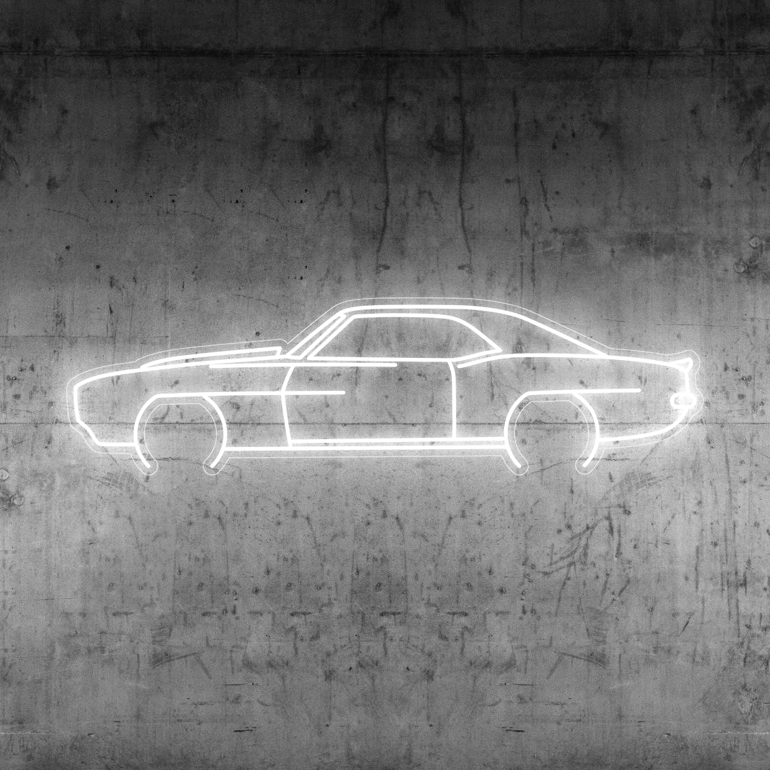 Maro 1969 Neon Silhouette