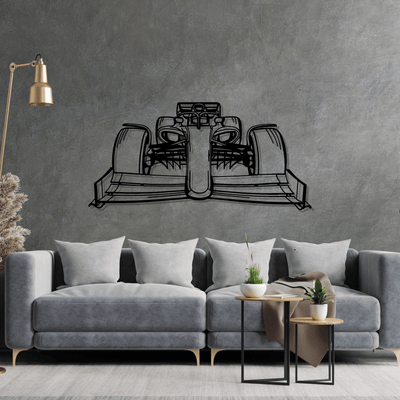 Formula 1 2022 concept Metal Wall Art