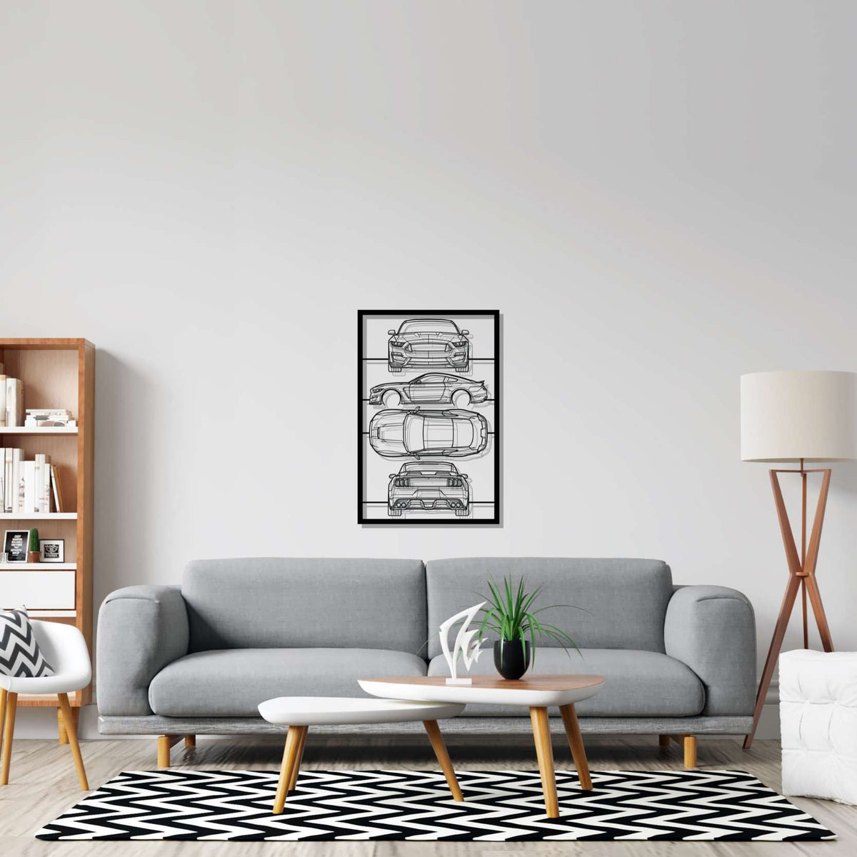 Your Custom Frame Car Metal Wall Art