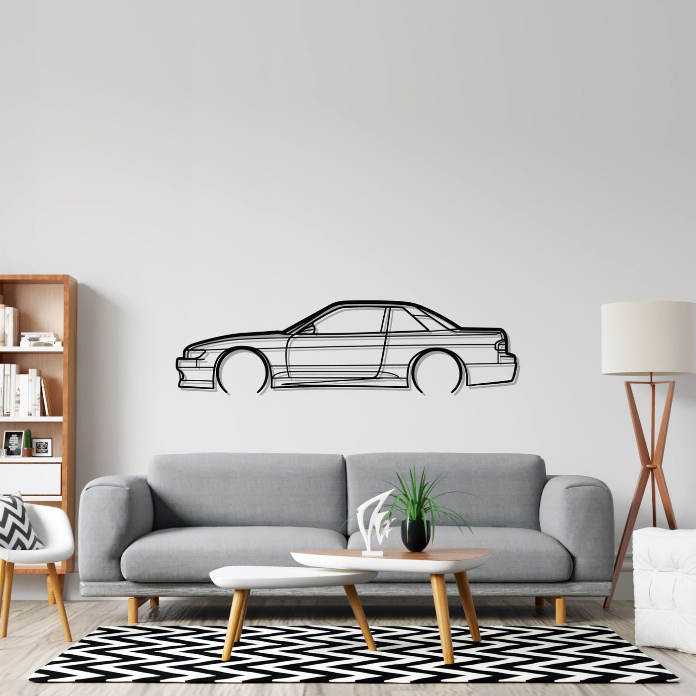 s13 Detailed Silhouette Metal Wall Art