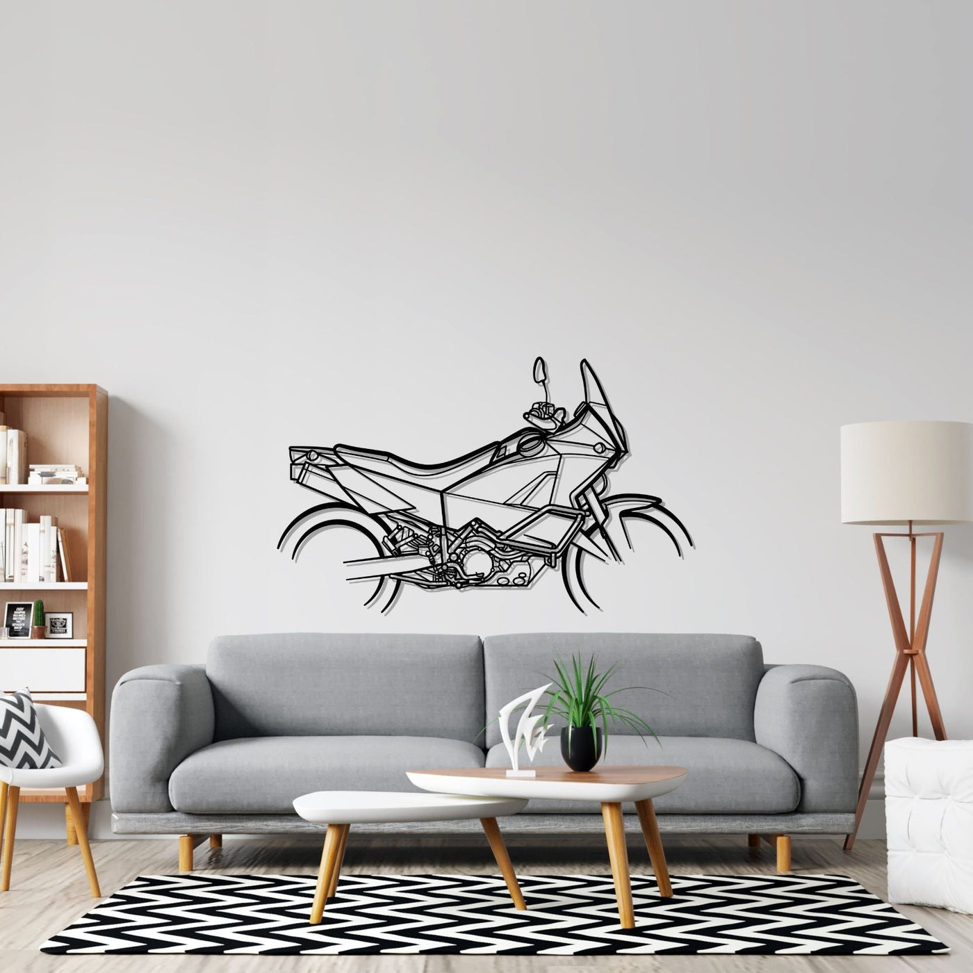 990 Silhouette Metal Wall Art