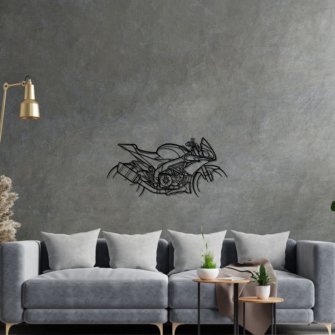 Tuono 2018 Silhouette Metal Wall Art – PetrolVibes