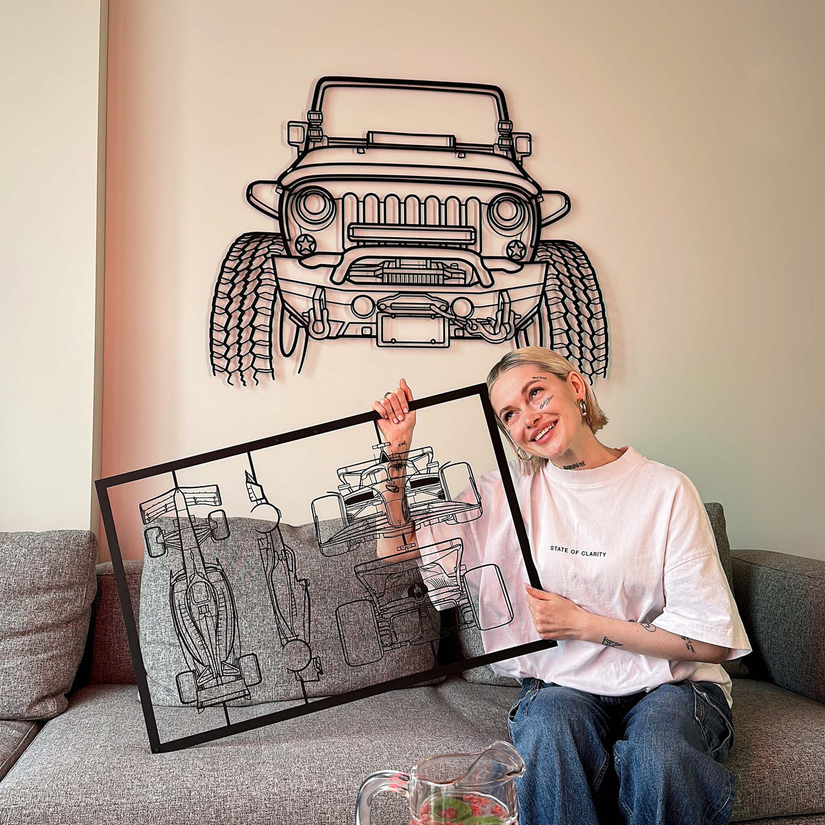 Your Custom Frame Car Metal Wall Art