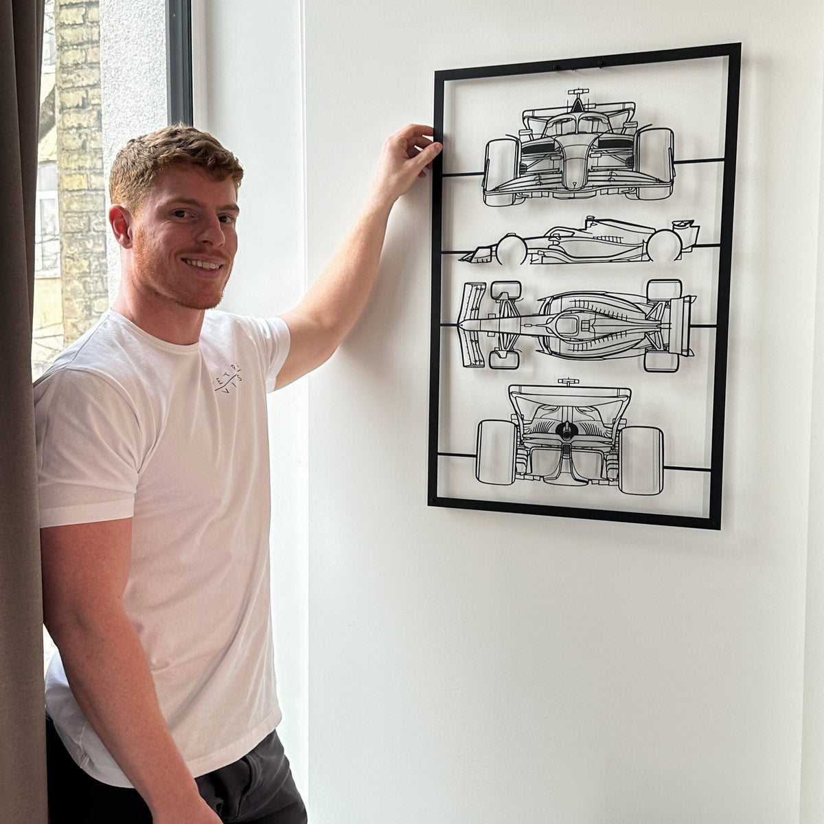 Your Custom Frame Car Metal Wall Art