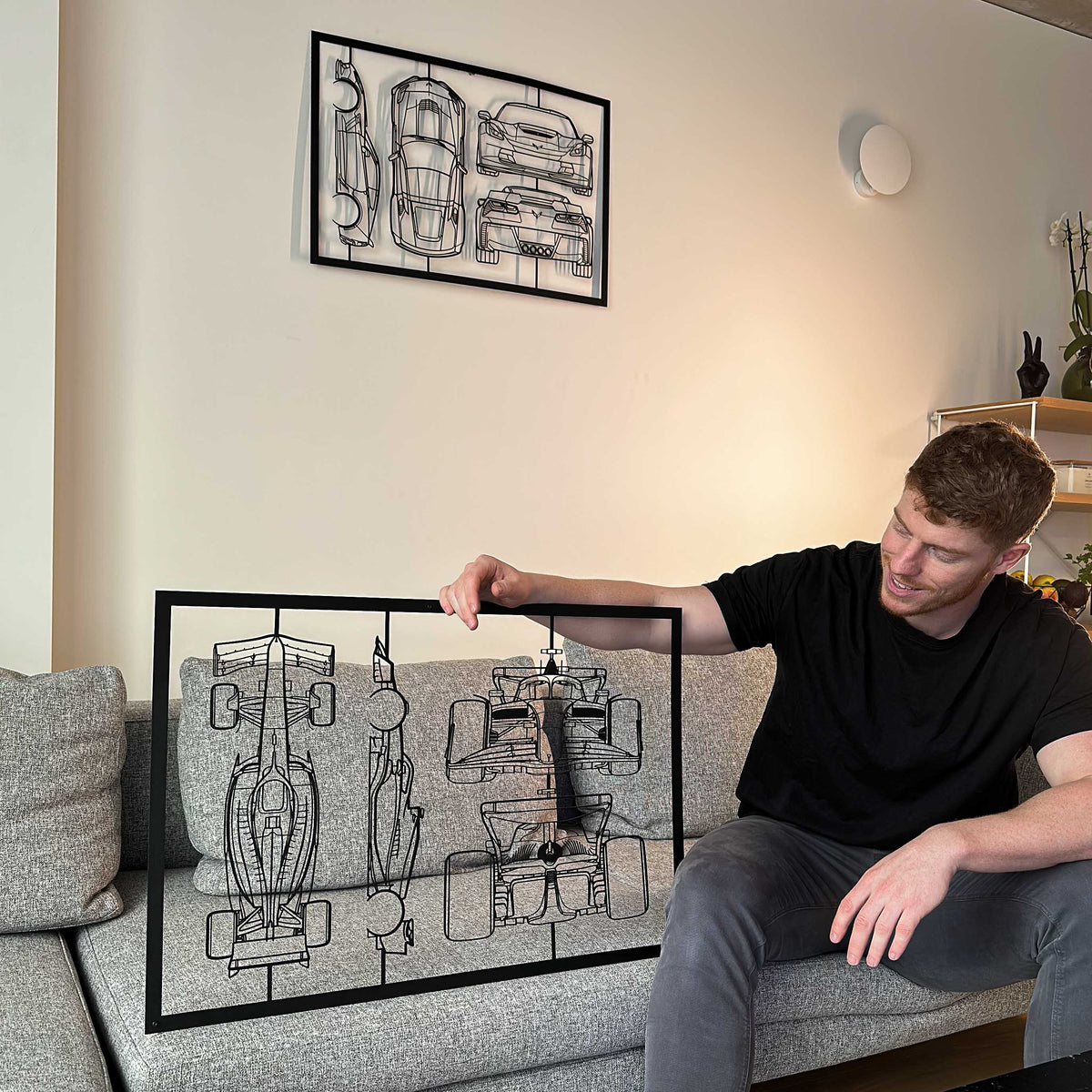 Your Custom Frame Car Metal Wall Art