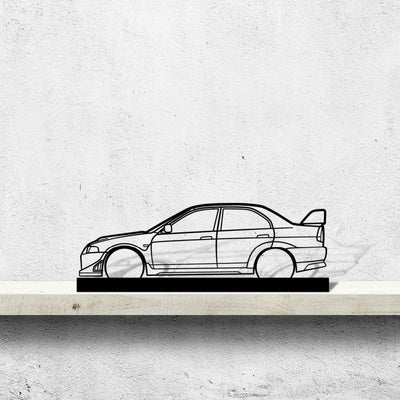 Evo VI Silhouette Metal Art Stand