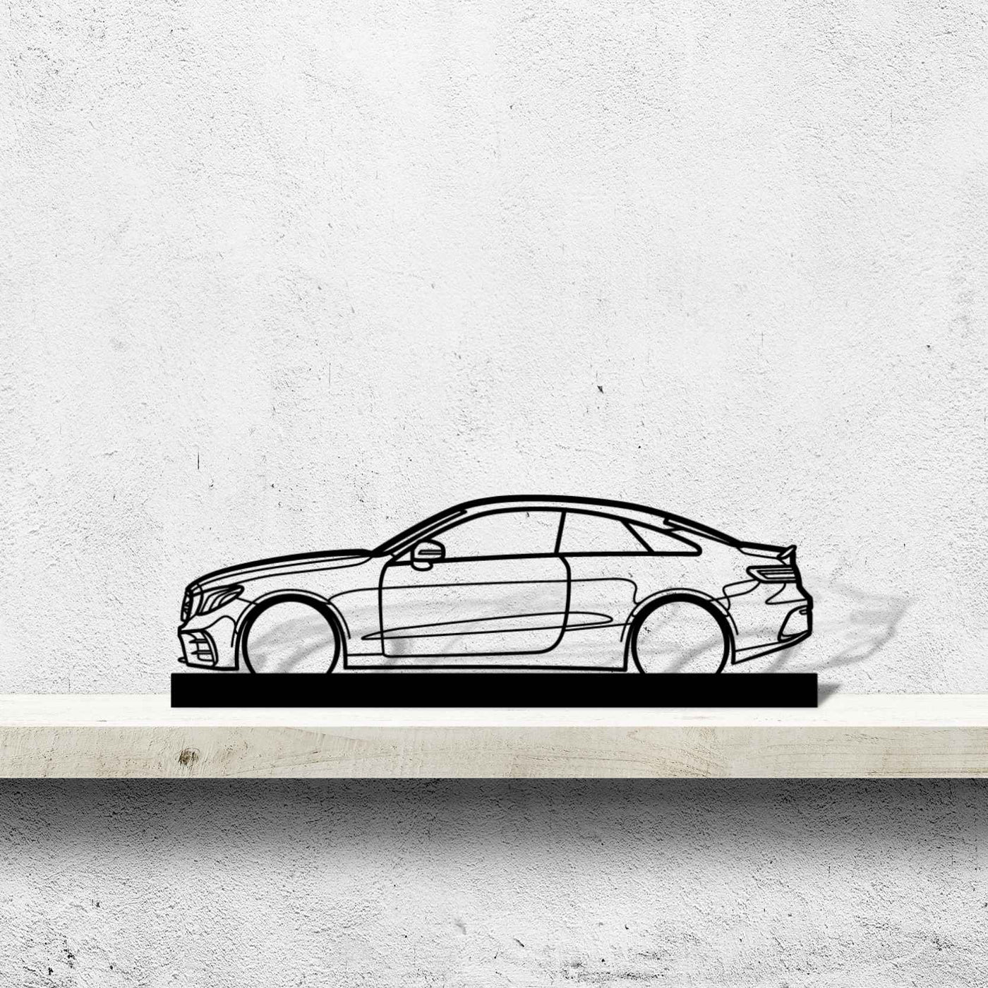 E53 AMG Coupe Silhouette Metal Art Stand