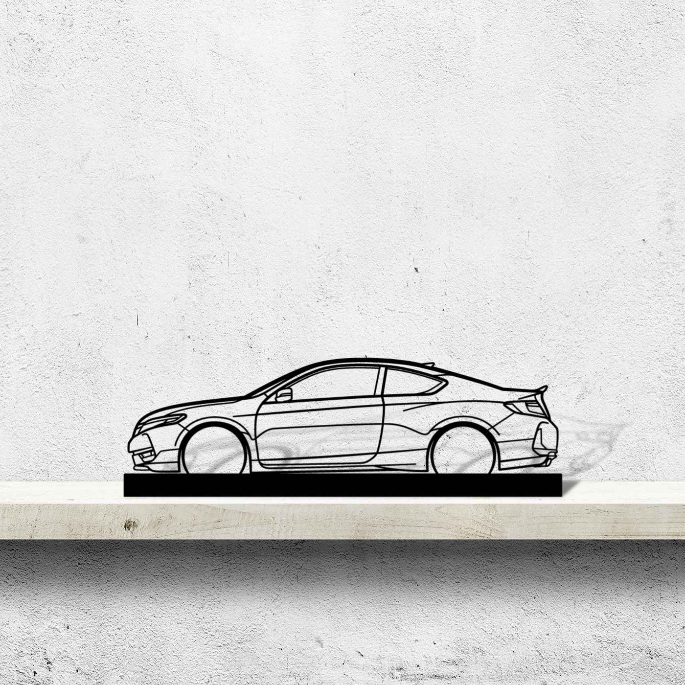 Accord Coupe Silhouette Metal Art Stand