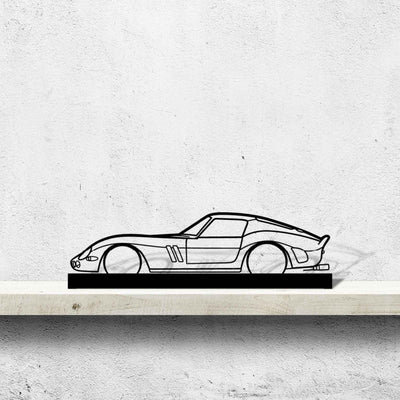 250 GTO 1965 Silhouette Metal Art Stand