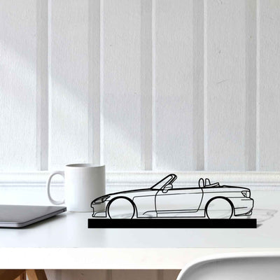 S2000 Silhouette Metal Art Stand