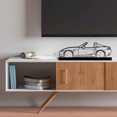 MX-5 RF Silhouette Metal Art Stand